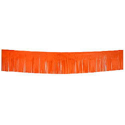Занавес Дождик бахрома 30 см х 3 м, матовый оранжевый