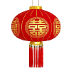 Китайский фонарь с кисточками Pro d-64 см, Благодать