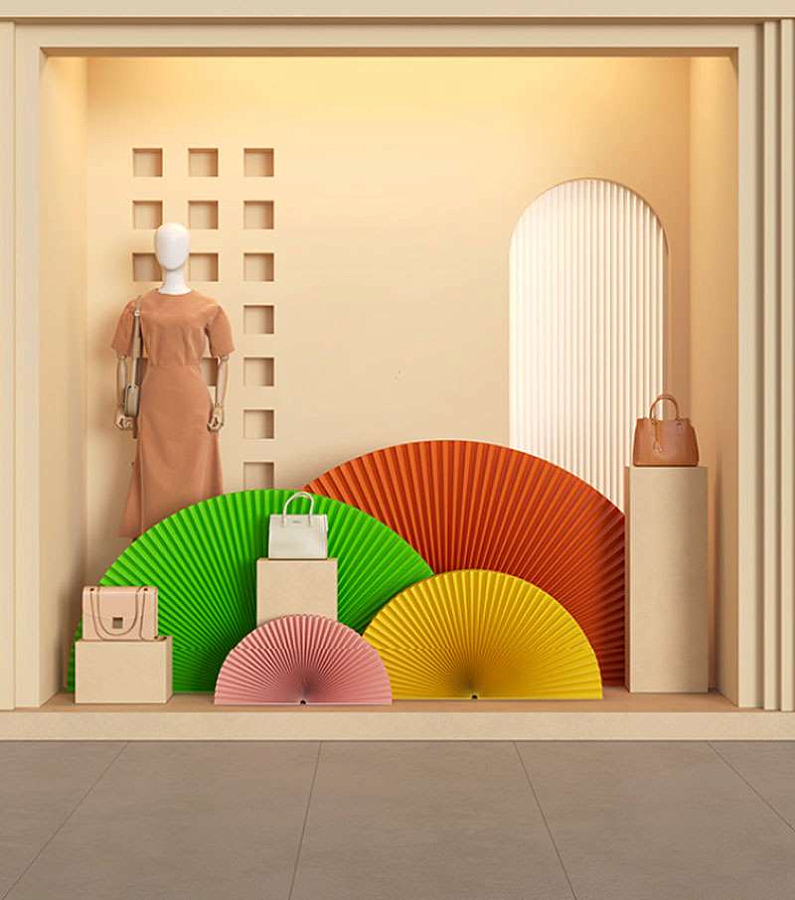 Веер гармошка 1