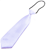 Галстук детский атласный 26 см, сиреневый № 4